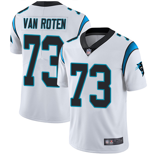 Carolina Panthers Limited White Men Greg Van Roten Road Jersey NFL Football #73 Vapor Untouchable->carolina panthers->NFL Jersey